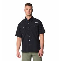 Camisa Para Hombre Manga Corta PFG Bahama™ II Negra Columbia