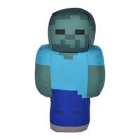 Minecraft Mochila Peluche 30Cm Zombie