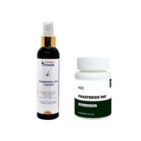 MINOXIDIL 5% LIQUIDO 120ML + Promo! Finasteride 1 mg x 90 Caps