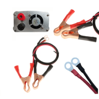 Cable adaptador pinzas cocodrilo 50A para batería inversor d corriente
