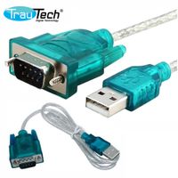 Cable Adaptador USB a Serial RS232 DB9 TRAUTECH 80cm