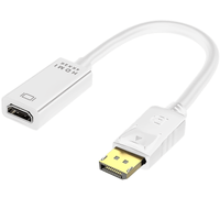 Adaptador Convertidor de cable DisplyPort a Hdmi Blanco