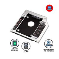 CADDY ADPTADOR DISCO DURO LAPTOP SEGUNDO SDD HDD