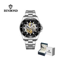 Reloj BINBOND para Hombre - Plata/Negro