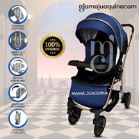 Coche Cuna de Lujo «HUMBERT» Azul
