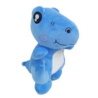 Peluche Dinosaurio Bb con Chapitas 25 Cm Celeste