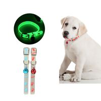 Collar de Goma para Perro o Gato x2 Unidades Celeste y Rojo