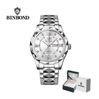 Reloj BINBOND para Hombre - Elegante - Blanco