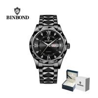 Reloj BINBOND para Hombre - Elegante - Negro