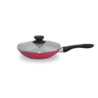 Sarten Ceramica Roja C/Tap N24 -record