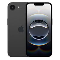 iPhone 16e 5G 128GB, 8GB RAM, cámara principal 48MP, frontal 12MP, 6.1"", negro