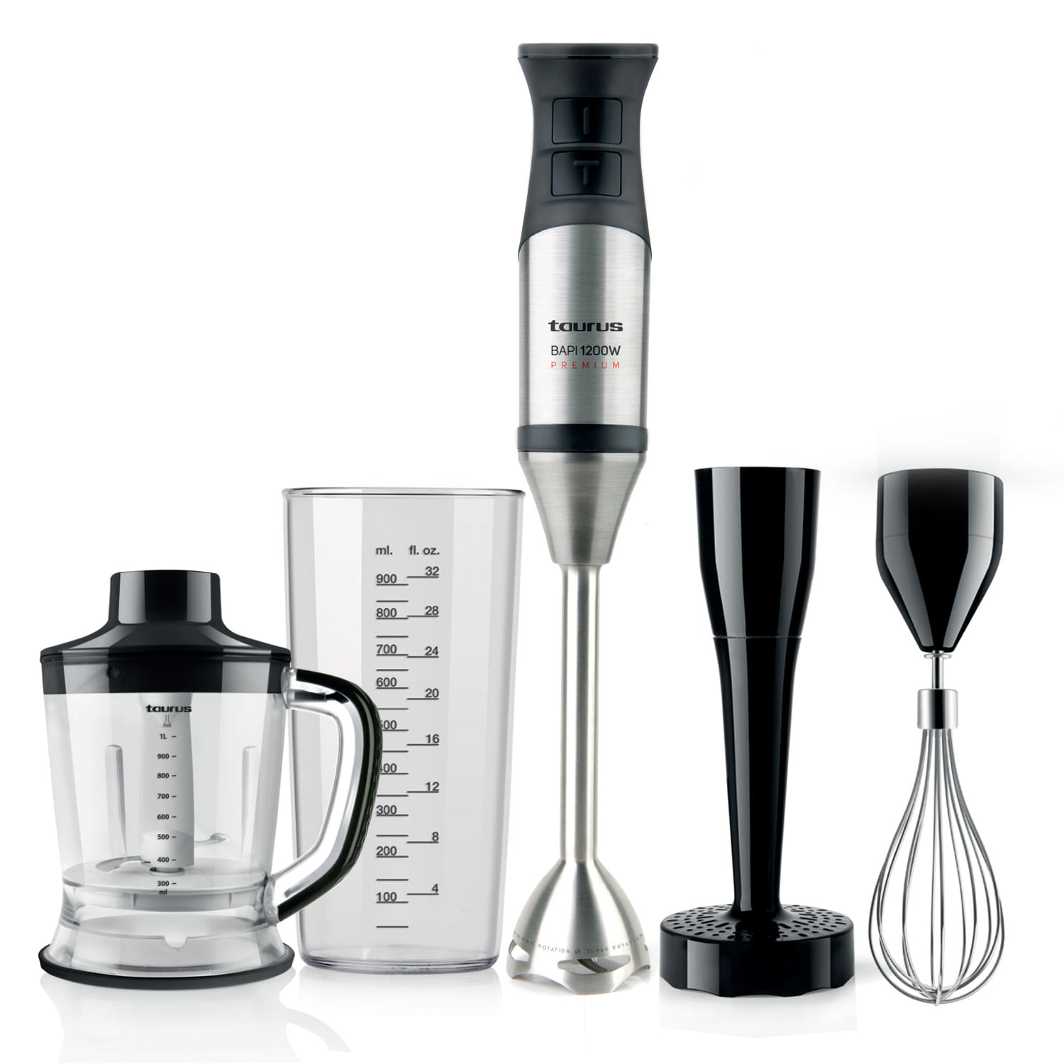 Batidora de Inmersión Bapi 1200 Premium Complete – Potencia y Versatilidad (JYA)