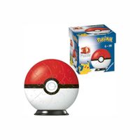 Pokemon Rompecabeza PokeBall 3D 54 Piezas