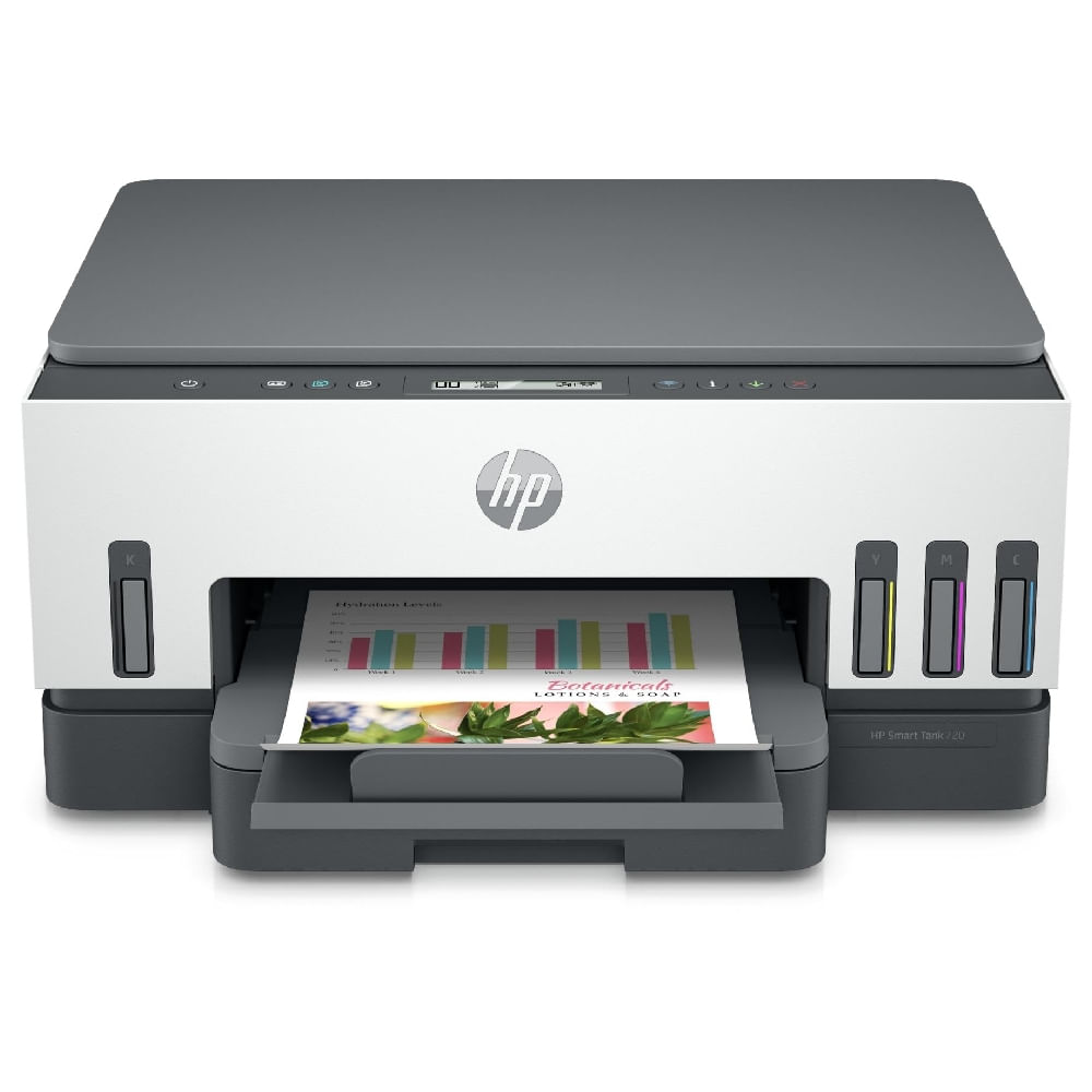 Impresora Multifuncional HP Smart Tank 720 WiFi Dúplex