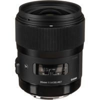 Lente Sigma 35mm f/1.4 DG HSM Art para Canon EF