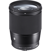 Lente Sigma 16mm f/1.4 DC DN Contemporary para Sony E