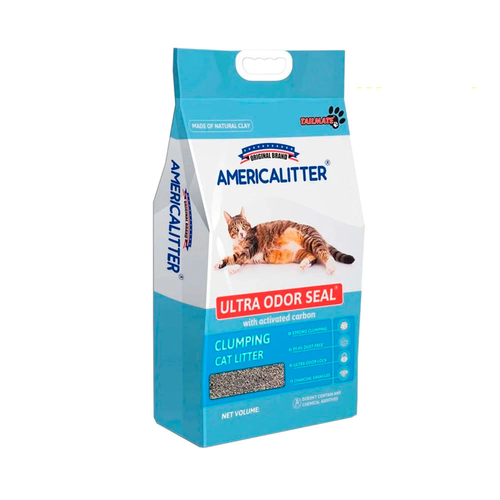 Arena para gatos America Litter Ultra odor seal 15 Kg