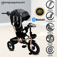 Triciclo Guiador Baby Happy «MAXSUS» Negro