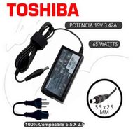 Cargador CompatibleToshiba 19V 3.42A 65W 5.5 x 2.5mm
