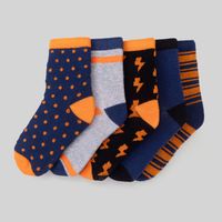 Medias Pack X5 Para Niño Circus Altas