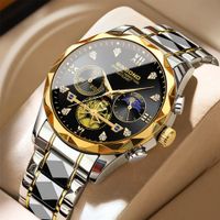 Reloj BINBOND para Hombre - Acero - Oro/Negro