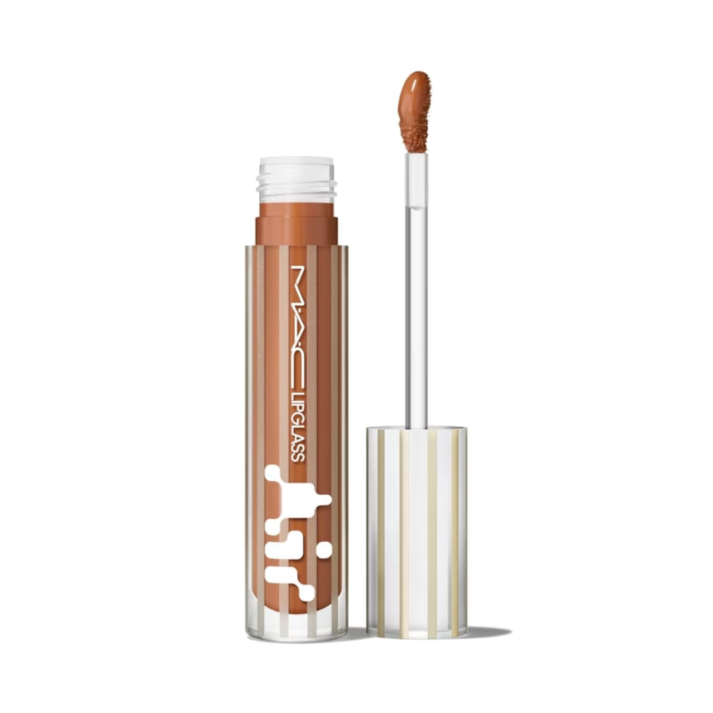 Labial Mac Lipglass Air Non Sticky En El Tono Instinct