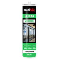 Silicona Multiusos Soldimix Transparente 280ml