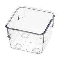 Organizador para cajón 7.5x7.5x5.5cm Orange