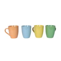 Set x 4 mugs Pastel Orange