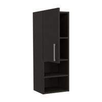 Mueble auxiliar de baño Barcelona 1 Puerta Wengue Tuhome