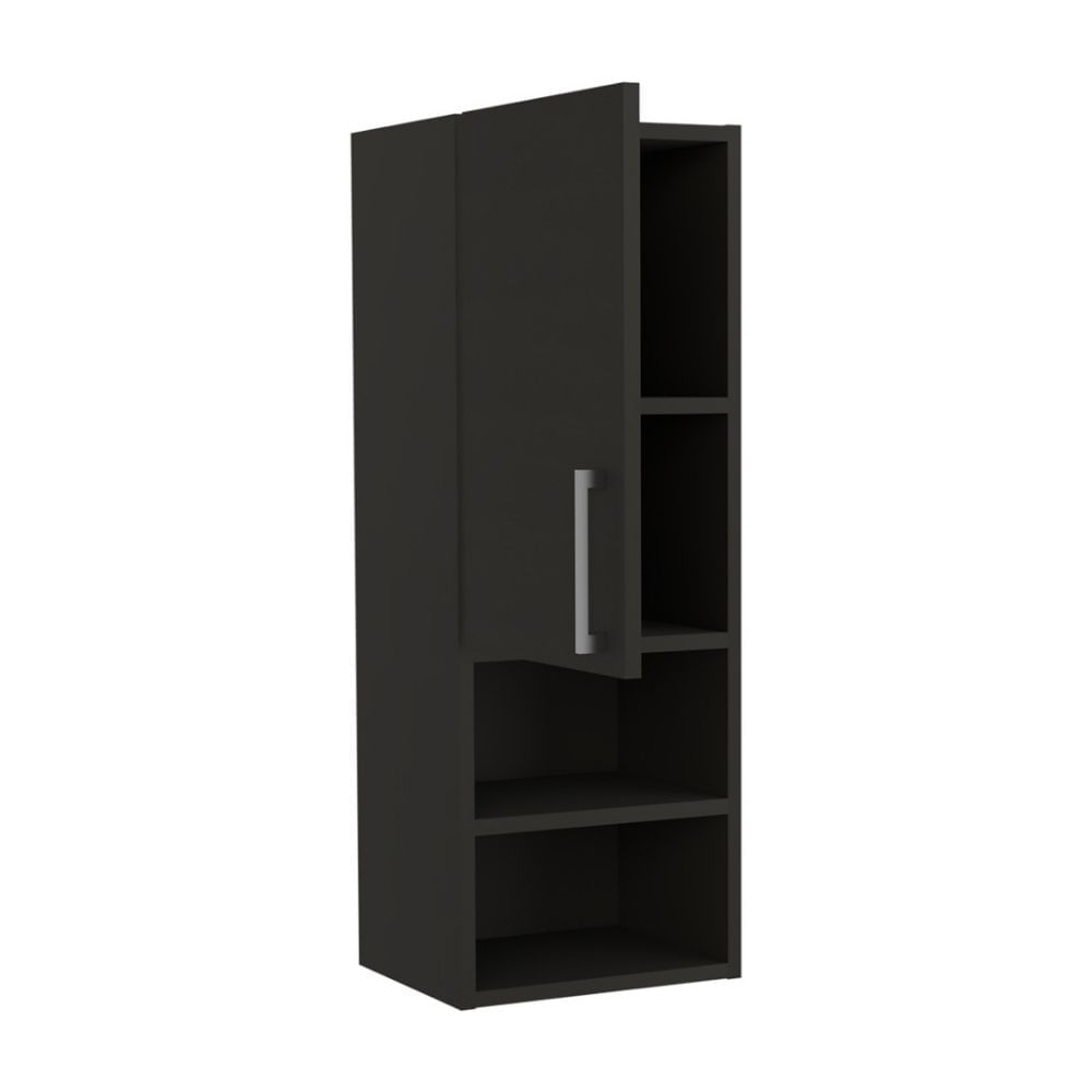 Mueble auxiliar de baño Barcelona 1 Puerta Wengue Tuhome