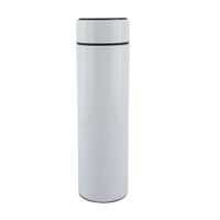 Termo con medidor 500ml Blanco Orange