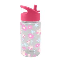 Botella Kids Flowers 500ml Orange