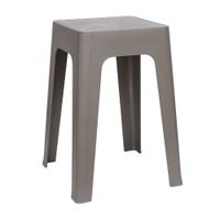 Banco Apilable Gris 28x28x47cm Orange