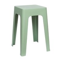 Banco Apilable Verde 28x28x47cm Orange