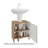 Mueble Basic para lavamanos 1 Puerta Fresno Tuhome