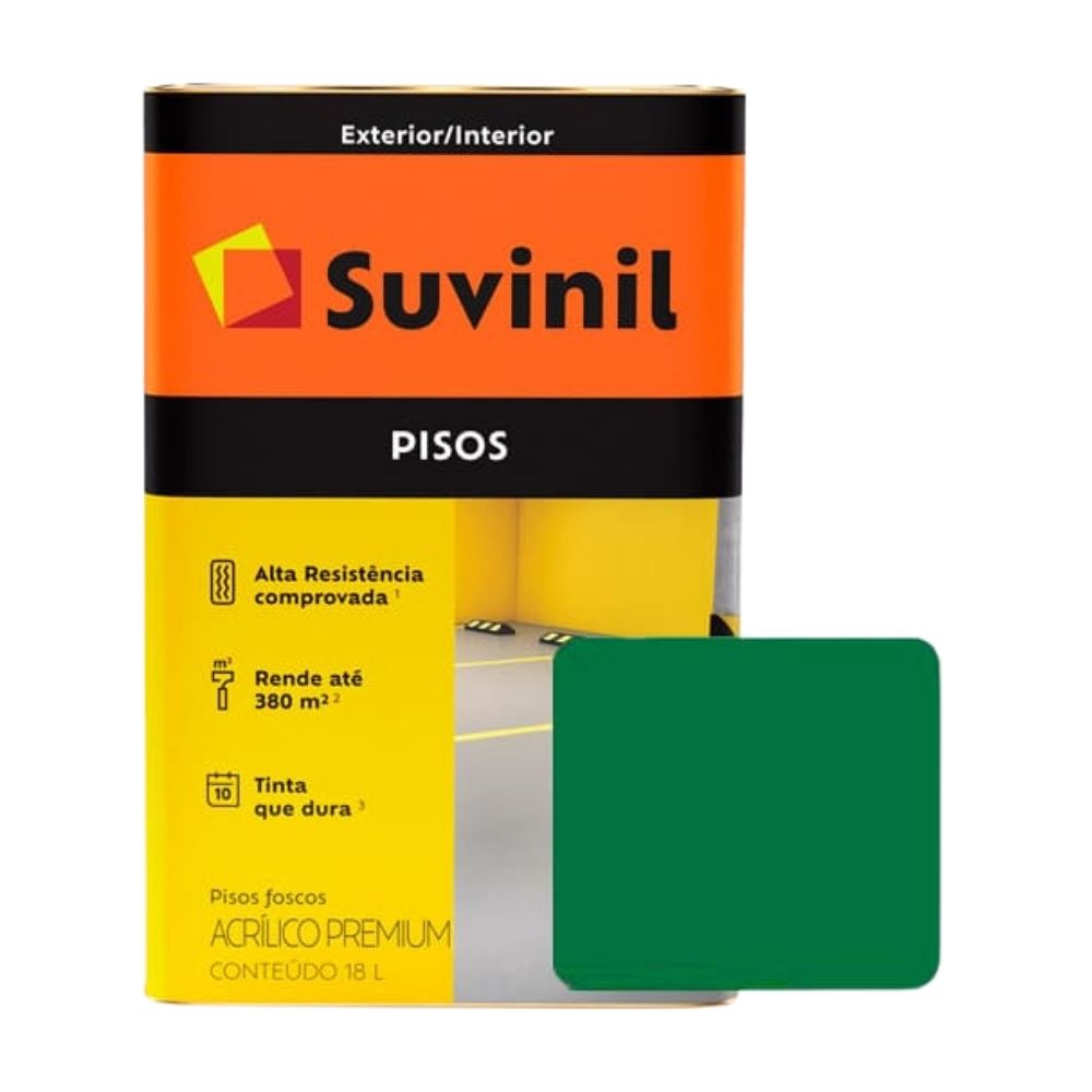 Pintura para pisos Suvinil Verde 18 litros