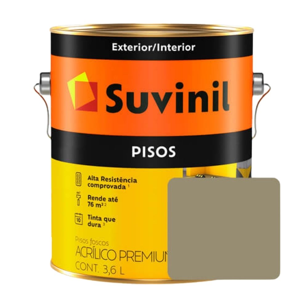 Pintura para pisos Suvinil Concreto 3.6 litros