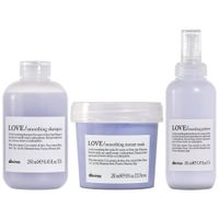 Shampoo 250ml + Mascarilla + Sérum Davines Love Smoothing