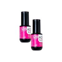 Acry Love Esmalte Gel Uv Burgundy 2 Unid
