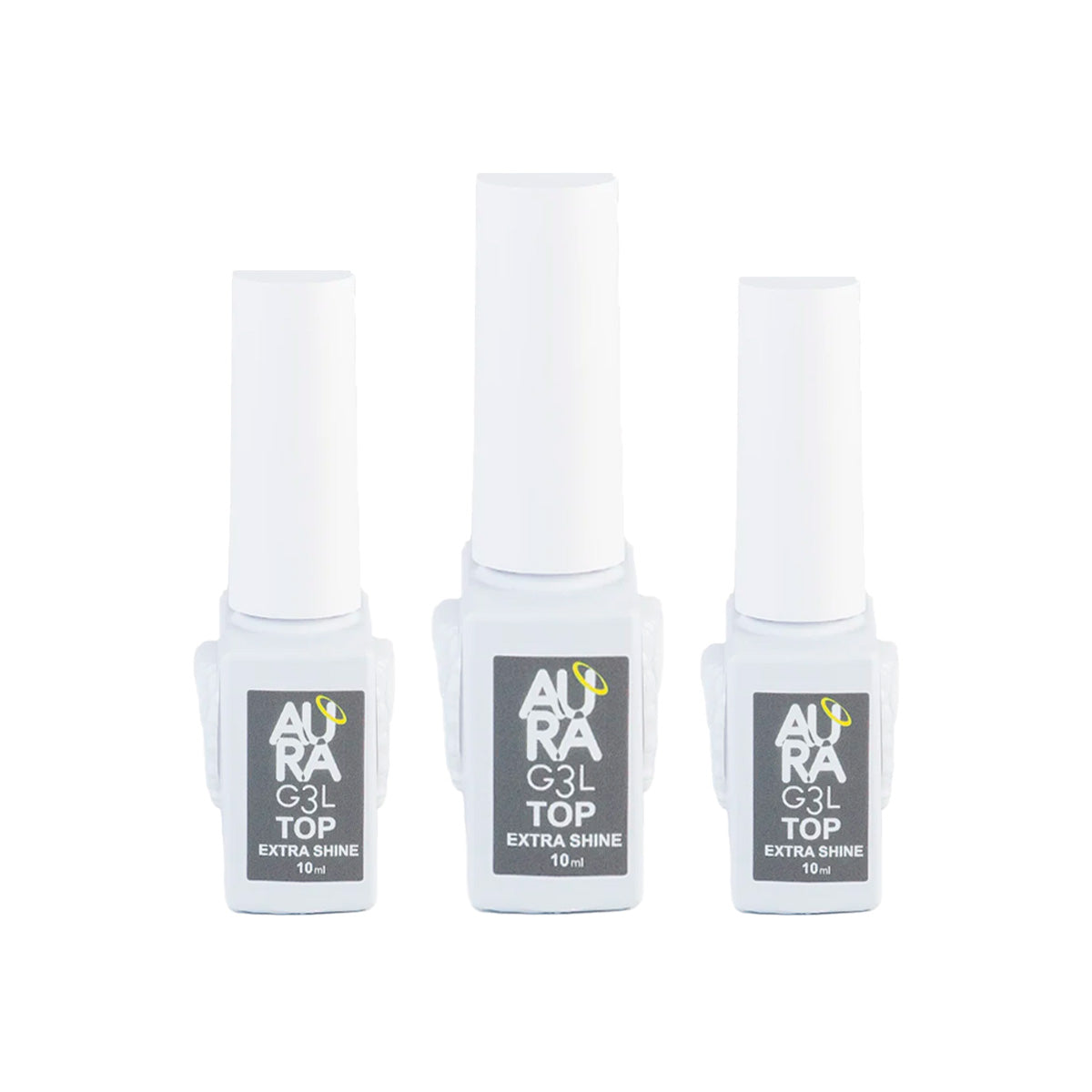 Aura Gel Top Matte Velvet 10ml 3 Unid