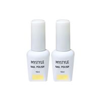 Mystyle Esmalte En Gel Blanco 16ml 2 Unid