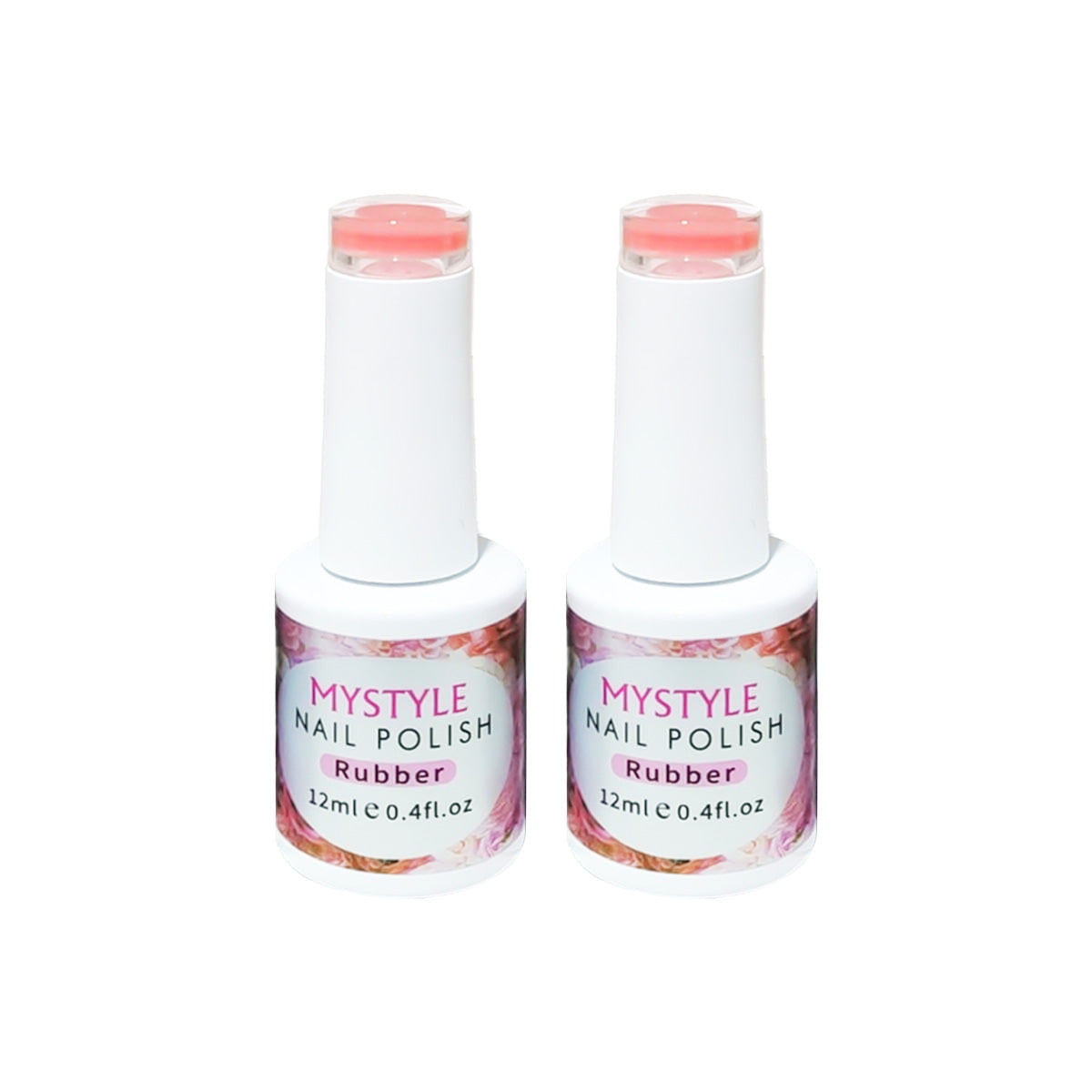Mystyle Esmalte Rubber 12ml 2 Unid