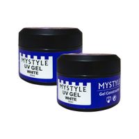 Mystyle Uv Gel White 30Gr 2 Unid
