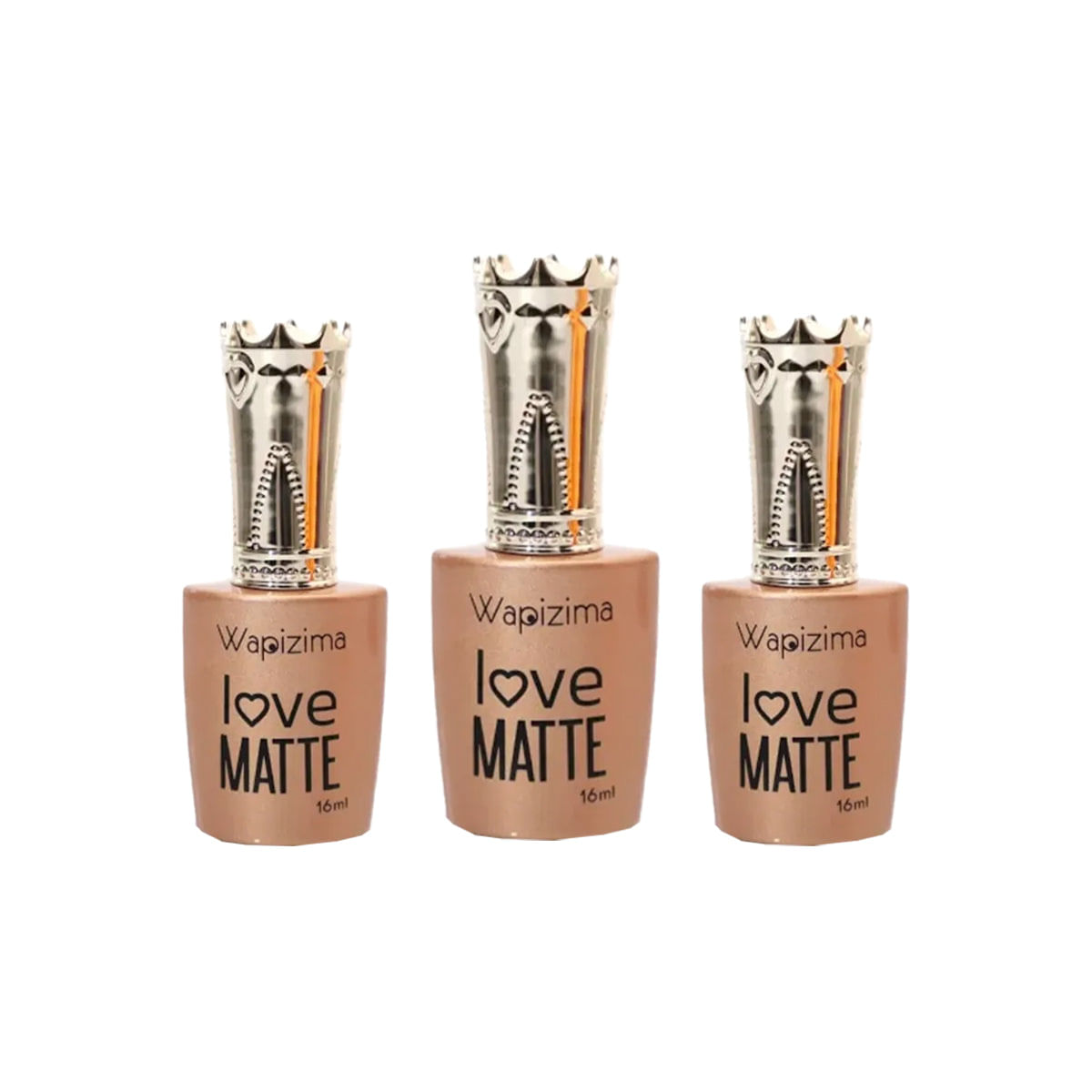 Wapizima Love Top Matte 16ml 3 Unid