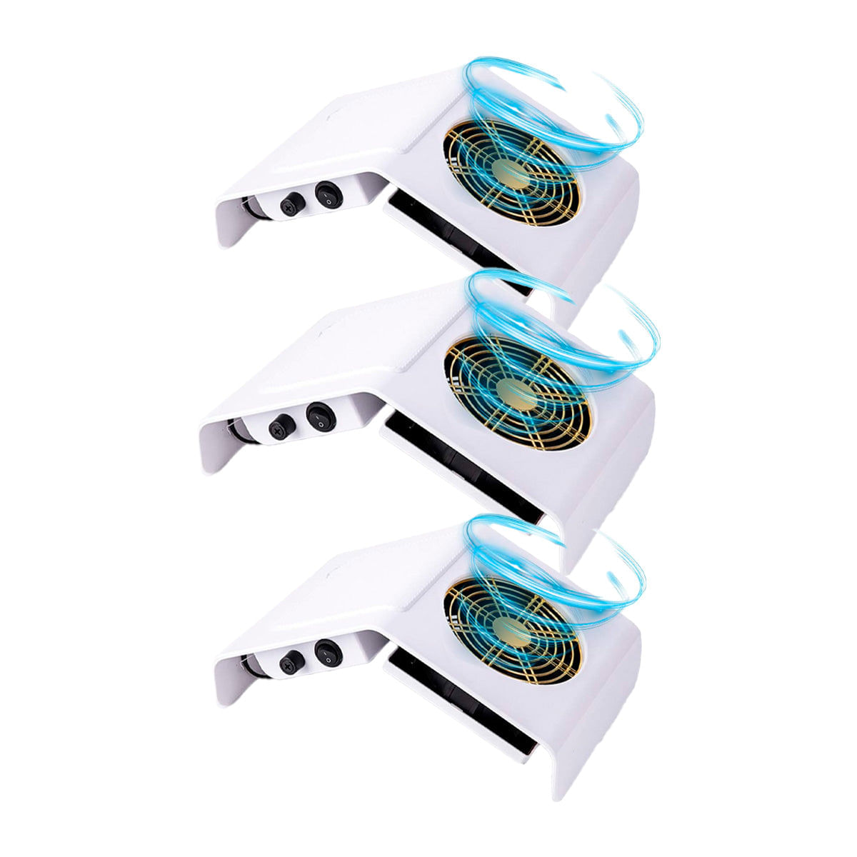 3 Und Extractor De Polvo De Uñas 40W