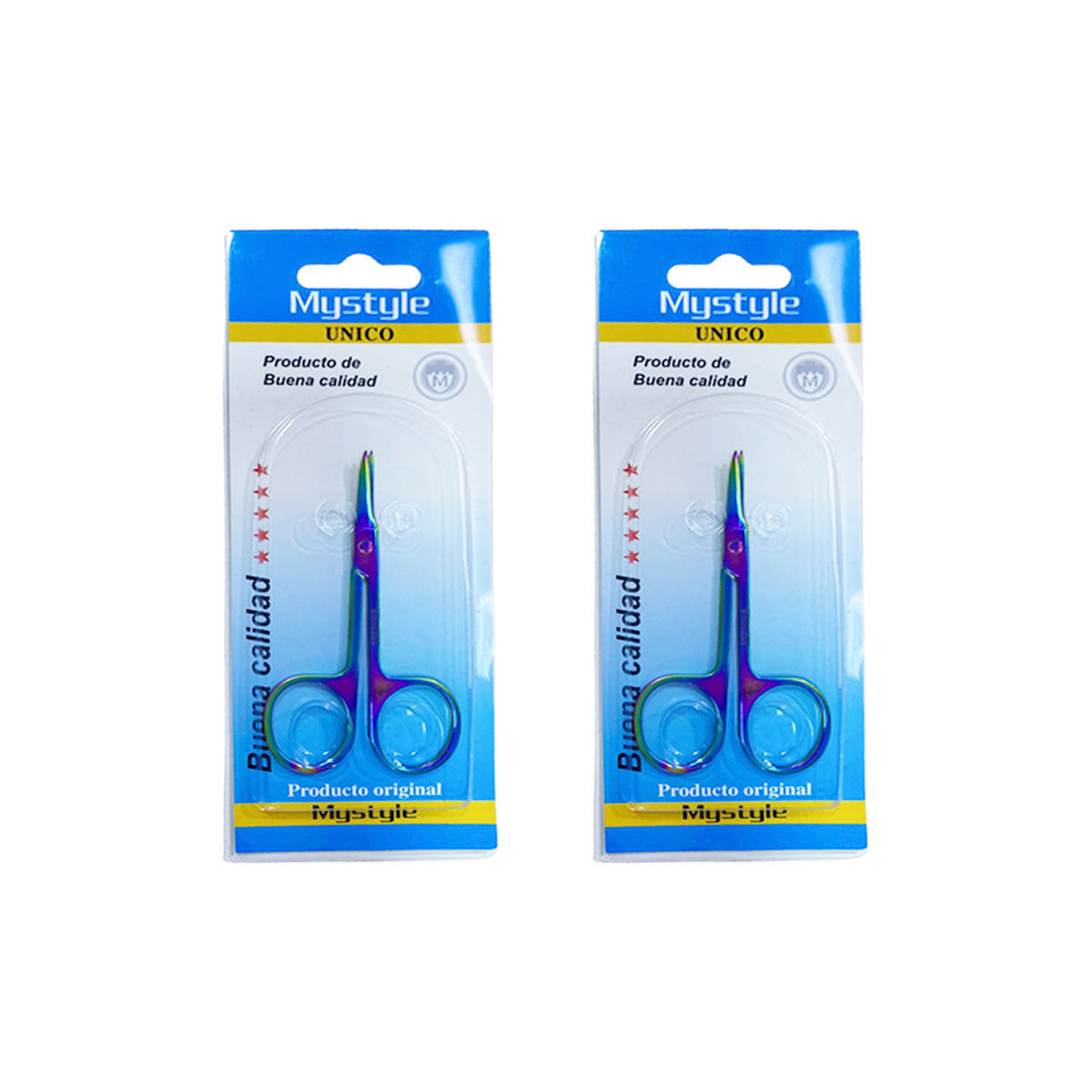 Mystyle Tijera Manicure Tornasol 2 Unid