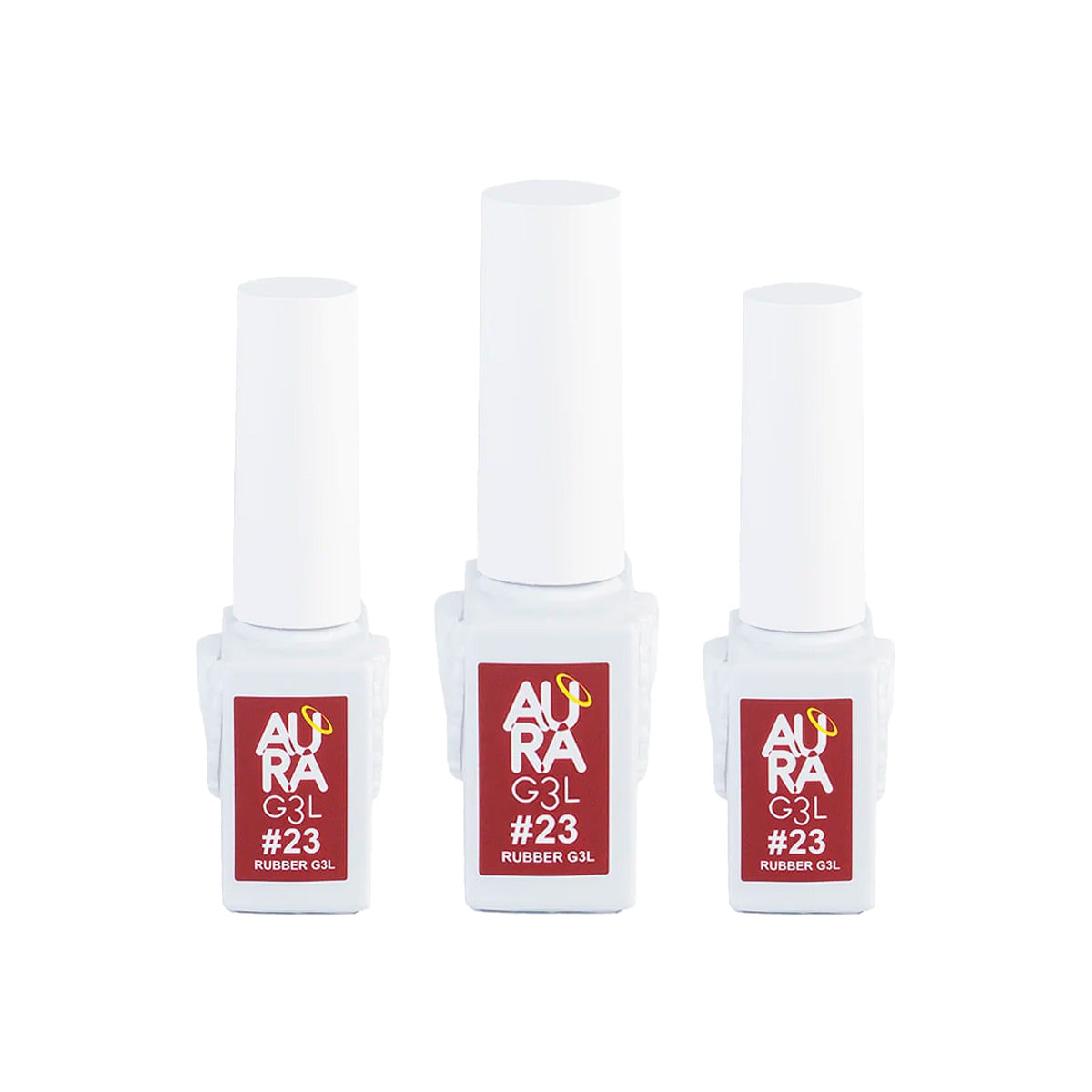 Aura Base Rubber Colores #23 3 Unid