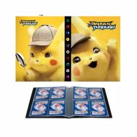 Pokemon Folder 4 Bolsillos 240 Cartas Pikachu Detective