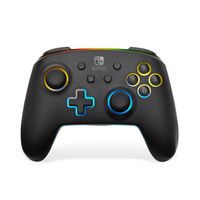 Mando Pro PowerA Wireless Nintendo Switch with Lumectra Black Led